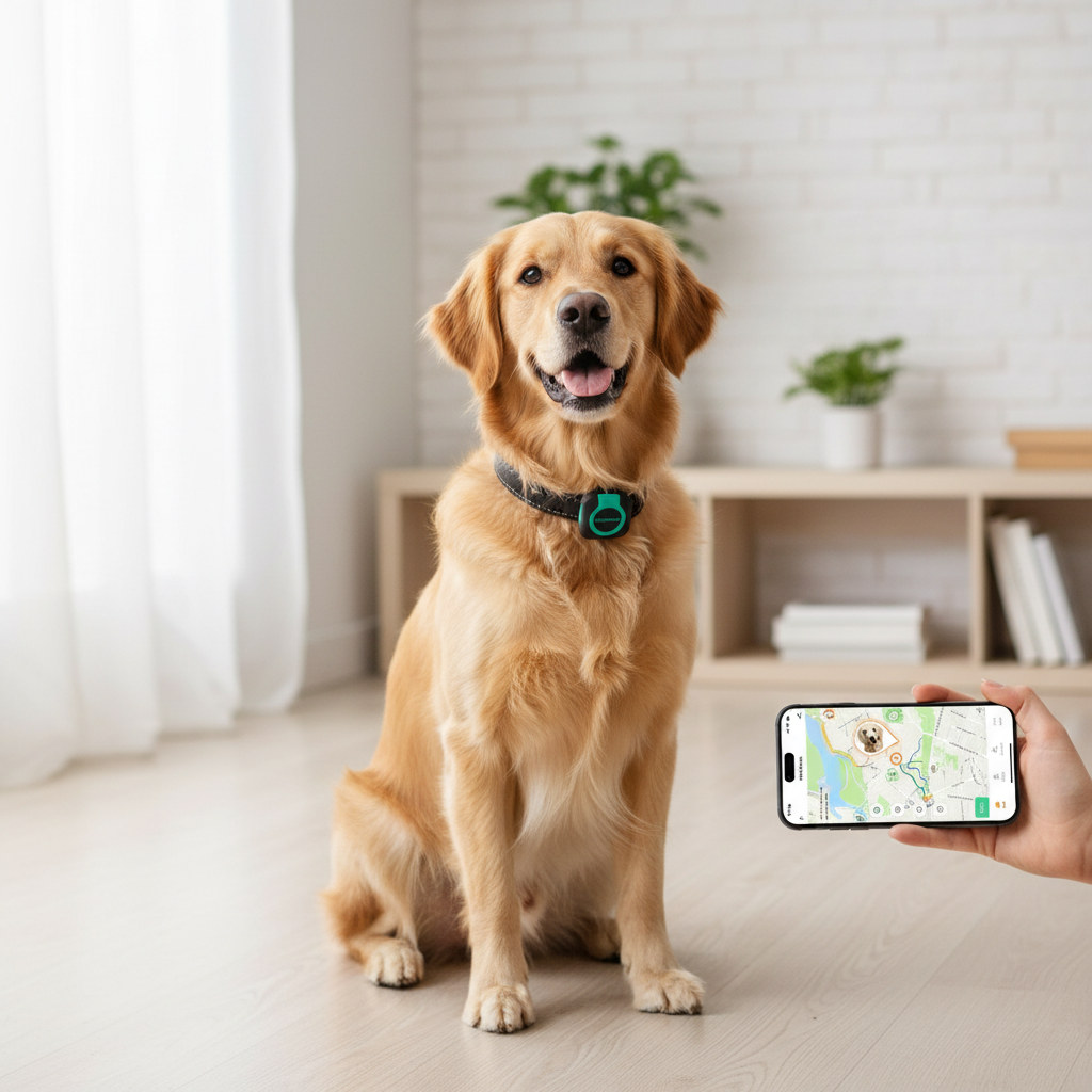 Petaurapets GPS Dog Collar Tracker