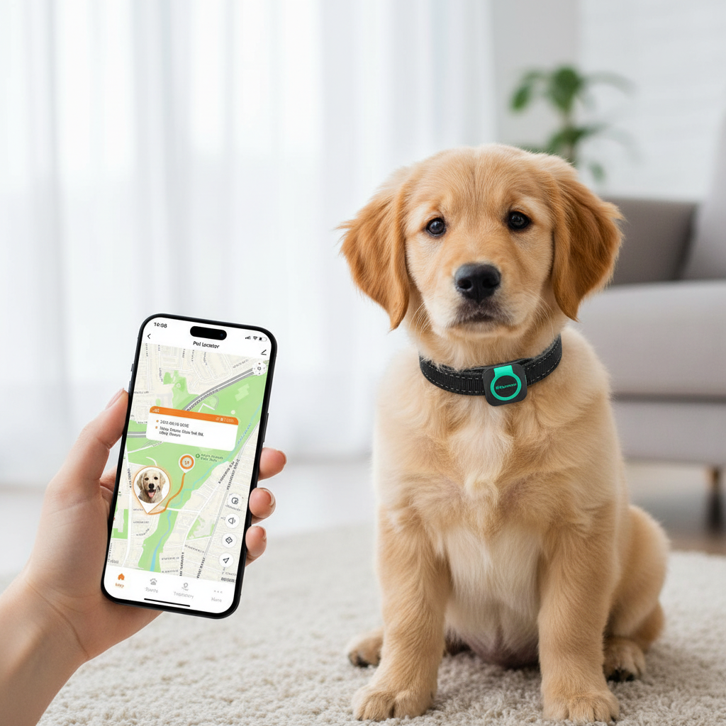 Petaurapets GPS Dog Collar Tracker