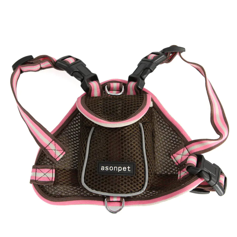 Petaurapets Pet Harness Backpack for Small Dogs - Portable Carrier