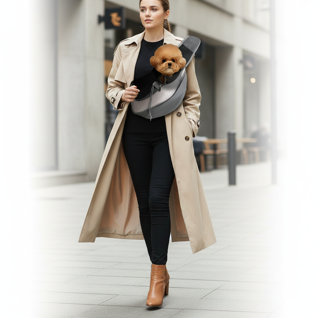 Petaurapets Shoulder Pet Carrier Backpack for Outdoor Use