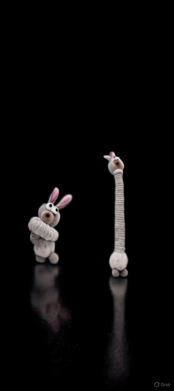 Petaurapets lnteractive Plush Long Neck Dog Toy for Chewing